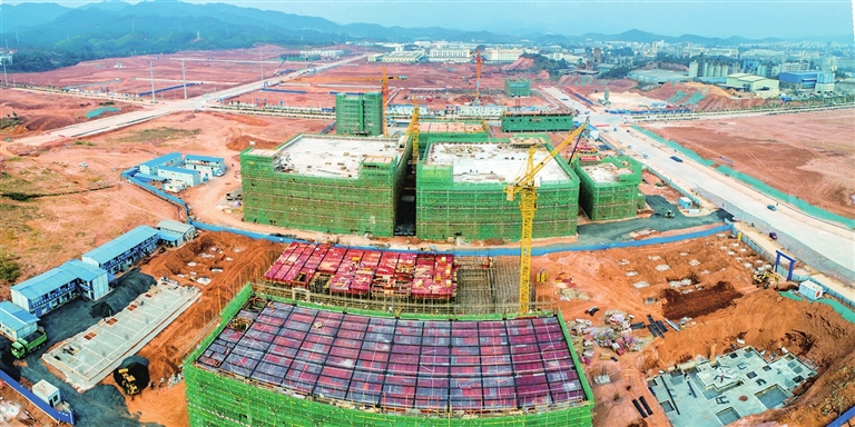 正在建设中的赣深高铁东源黄田站 核心提示 凡是过往,皆为序章